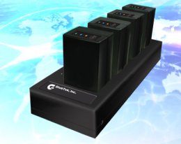 Lithium Ion Phosphate Battery (LiFePO4) 4 Bay Multi Position Charger