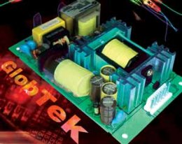 Switching Power Supplies Open-Frame 3x5 Single-Output w/PFC Module Series 65 Watt  from GlobTek